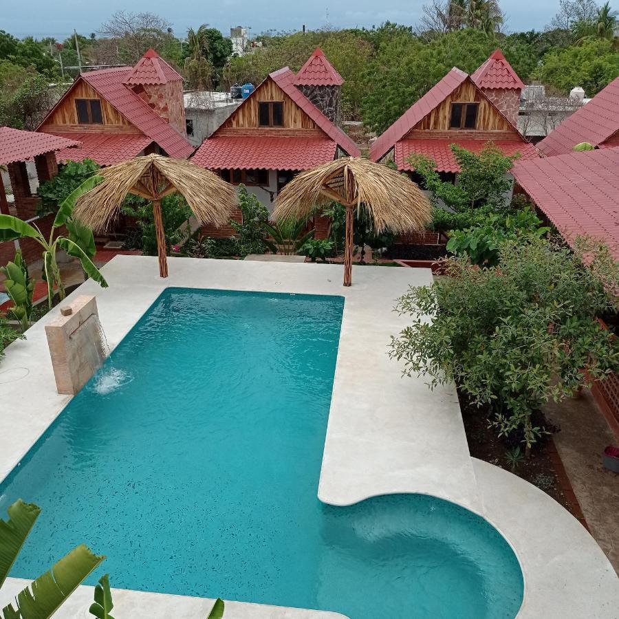 Bungalows Y Cabanas, Las Barracas De La Barra Malucano Екстериор снимка